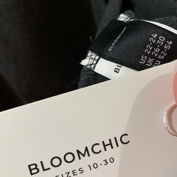 BloomChic Charcoal Hooded Cardigan - Picture 2 of 3